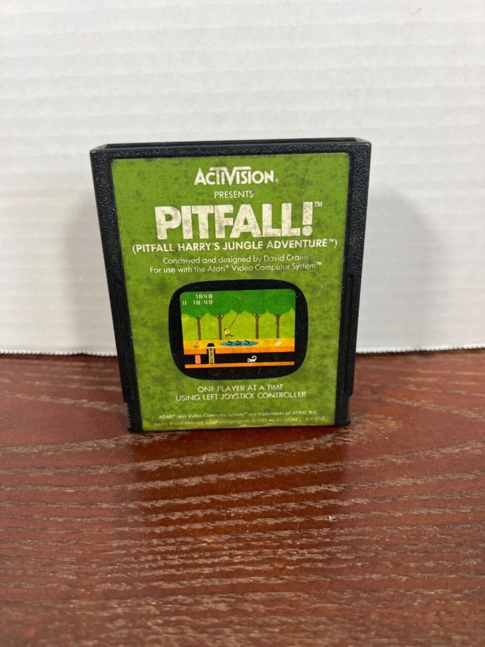 Activision Pitfall! Atari 2600 Game Cartridge 1982 Classic Retro Gaming